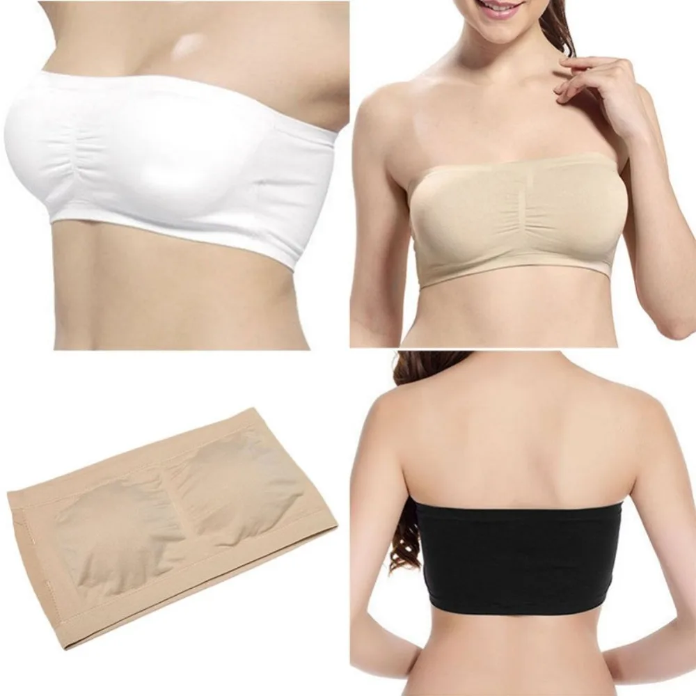 2018 Ladies Comfortable Strapless Sweatpants Bandeau Crop Top Bras Spandex Sports Bra
2018 Ladies Comfortable Strapless Sweatpants Bandeau Crop Top Bras Spandex Sports Bra
