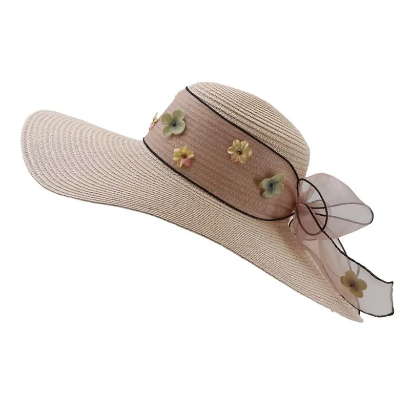 New Female Sunscreen Visor Straw Hat Seaside Holiday Travel Wide Brim Beach Sun Hat pamelas de playa Hat Woman Summer Sun
New Female Sunscreen Visor Straw Hat Seaside Holiday Travel Wide Brim Beach Sun Hat pamelas de playa Hat Woman Summer Sun