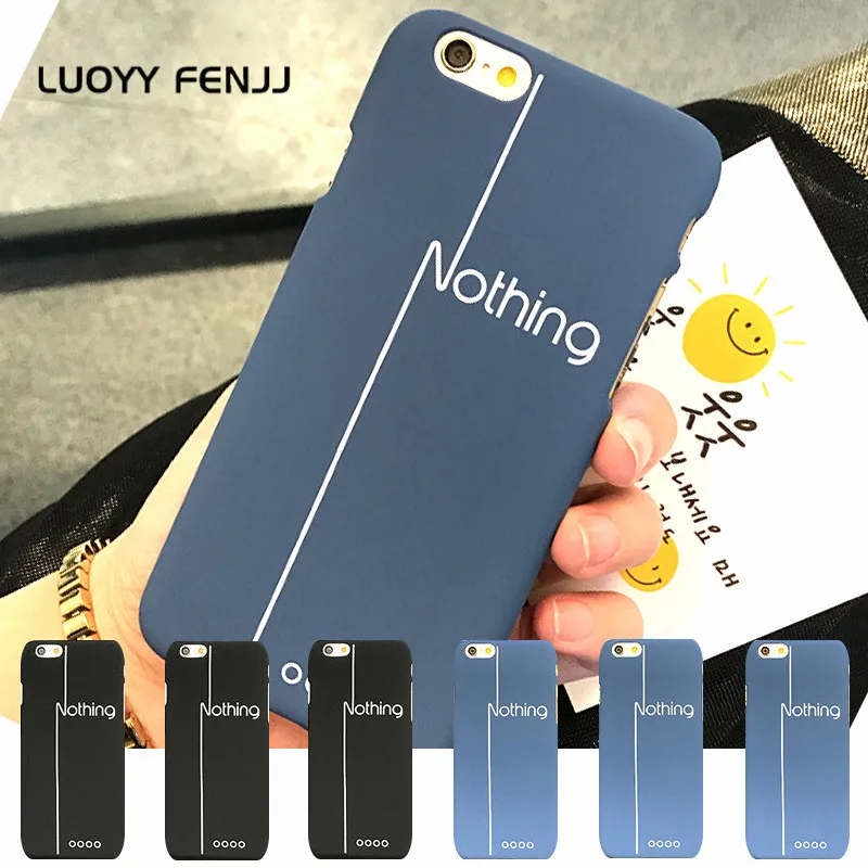 LUOYY FENJJ Simple Matte Case For iPhone 6 6s Plus 5 5s SE Back Cover Hard Plastic Protect Phone Case For iPhone 7 8 Plus Coque 
LUOYY FENJJ Simple Matte Case For iPhone 6 6s Plus 5 5s SE Back Cover Hard Plastic Protect Phone Case For iPhone 7 8 Plus Coque