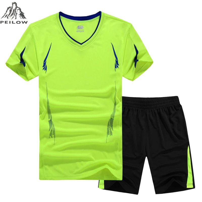 PEILOW plus size M~6XL,7XL,8XL Men T-shirt outwear sporting sets Male tracksuit tops&Tee Summer Quick-drying t shirts sportsuit
PEILOW plus size M~6XL,7XL,8XL Men T-shirt outwear sporting sets Male tracksuit tops&Tee Summer Quick-drying t shirts sportsuit