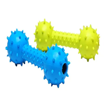 Small Dog Toys Dumbbell With Bell Inside Pet Products Plastic Toys Random Color Sell Rubber Ball Toy Ball
Small Dog Toys Dumbbell With Bell Inside Pet Products Plastic Toys Random Color Sell Rubber Ball Toy Ball