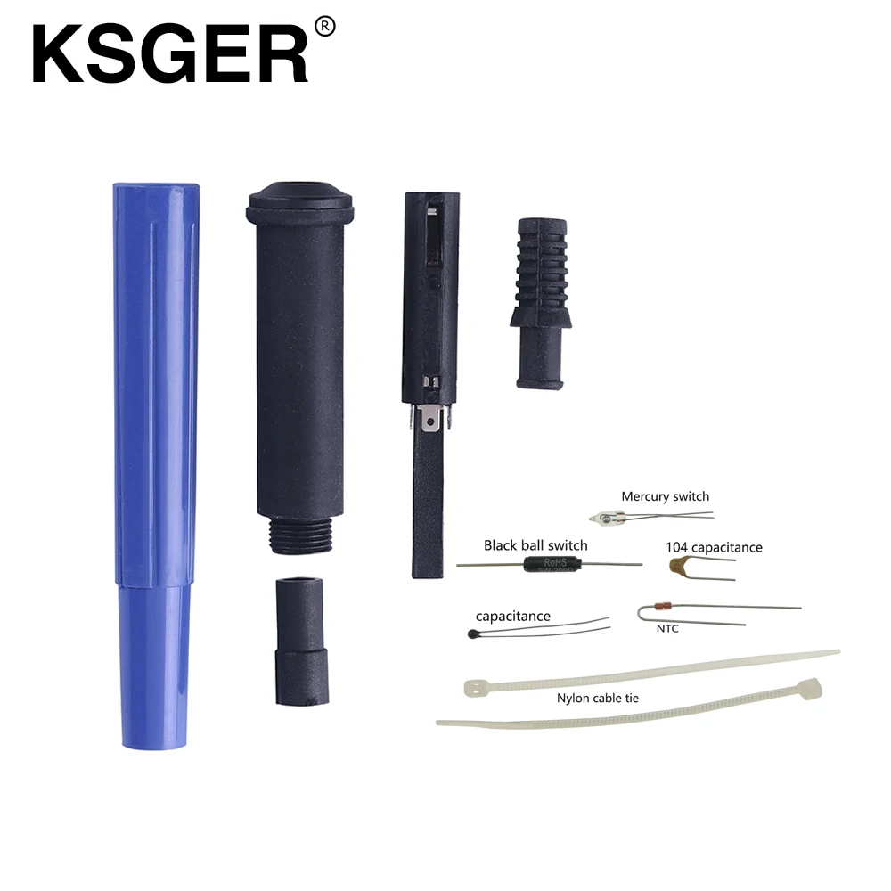 KSGER 9501 DIY SET Soldering Handle For T12 STC/STM32 OLED T12 Temperature Soldering Station Controller With Ball Mercury Switch
KSGER 9501 DIY SET Soldering Handle For T12 STC/STM32 OLED T12 Temperature Soldering Station Controller With Ball Mercury Switch