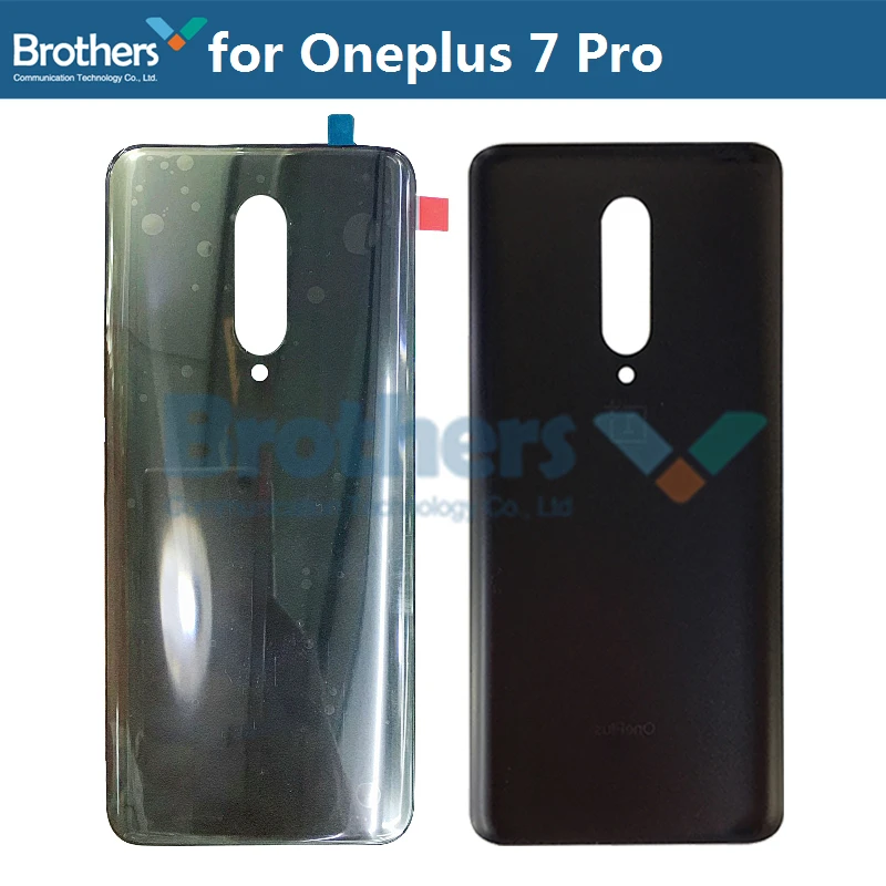 Back Cover for Oneplus 7 7 Pro Battery Housing for Oneplus 7 7Pro Back Case Battery Door Mobile Phone Replacement No Button Top (8)