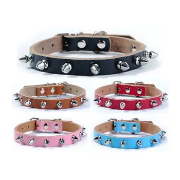First layer Cowhide bullet nail Pet collar Pure leather Anti-bite rivet Dog collar Genuine Leather leash cat Traction supplies
First layer Cowhide bullet nail Pet collar Pure leather Anti-bite rivet Dog collar Genuine Leather leash cat Traction supplies