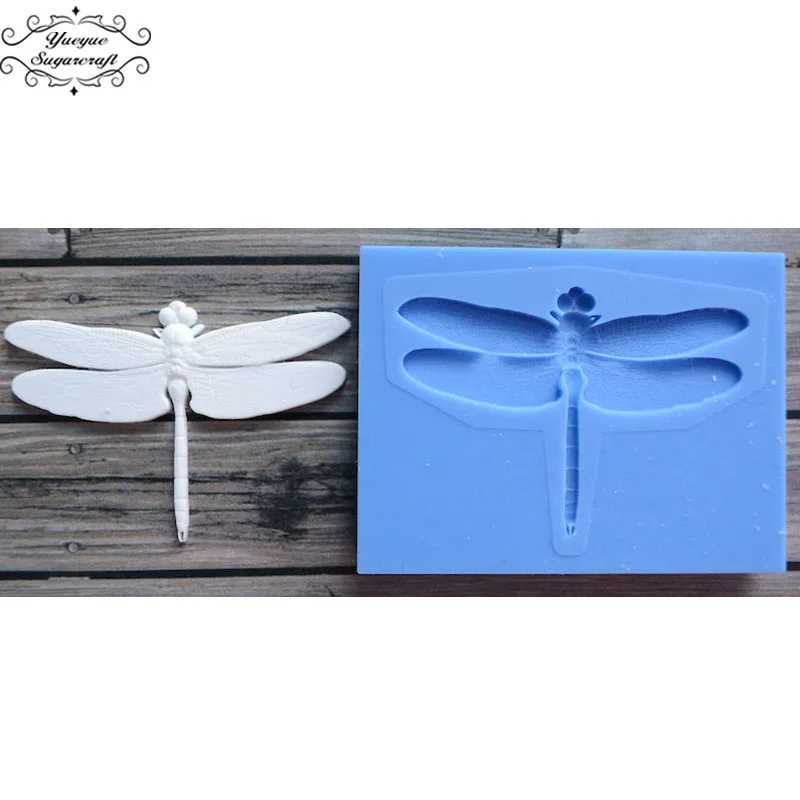 Yueyue Sugarcraft Dragonfly Silicone mold fondant mold cake decorating tools chocolate gumpaste mold
Yueyue Sugarcraft Dragonfly Silicone mold fondant mold cake decorating tools chocolate gumpaste mold
