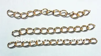 Free shipping! 200Pcs /lot gold color 5 cm longer chain ,for chunky beads necklace ending
Free shipping! 200Pcs /lot gold color 5 cm longer chain ,for chunky beads necklace ending