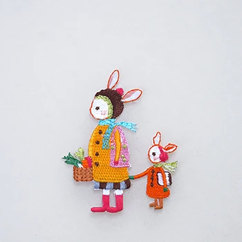 Chainho,Embroidery Patch,Cloth Sticker,Applique Ironing For Cloth/Jeans/Bags/Shoes,DIY Accessories,Rabbit Series,1pcs 19EM010
Chainho,Embroidery Patch,Cloth Sticker,Applique Ironing For Cloth/Jeans/Bags/Shoes,DIY Accessories,Rabbit Series,1pcs 19EM010