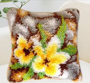 3D Latch Hook Pillow Kits The Orchid Flowers DIY Needlework Crocheting Rug Kits Yarn Handmade Unfinished Embroidery Pillowcase
3D Latch Hook Pillow Kits The Orchid Flowers DIY Needlework Crocheting Rug Kits Yarn Handmade Unfinished Embroidery Pillowcase