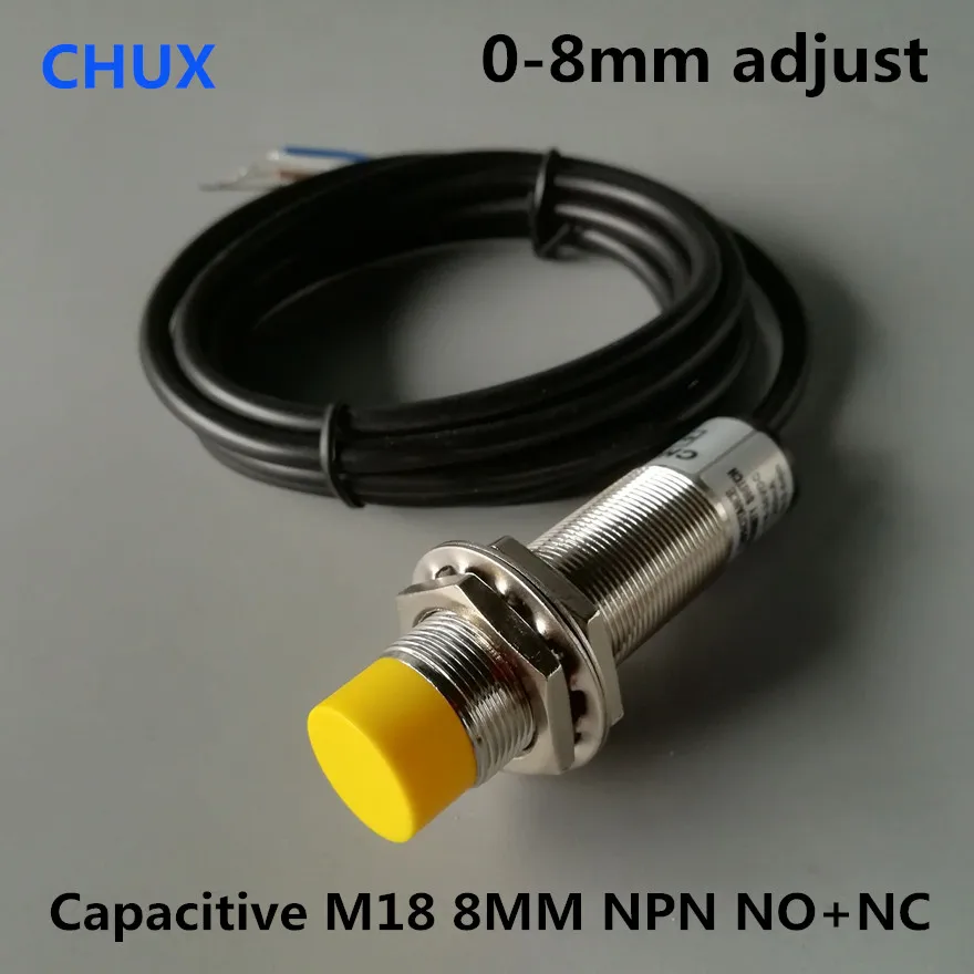 Capacitive Proximity Switch NPN NO+NC CM18-8-DNC M18 0-8mm Detect Distance Capacitance Sensor
Capacitive Proximity Switch NPN NO+NC CM18-8-DNC M18 0-8mm Detect Distance Capacitance Sensor
