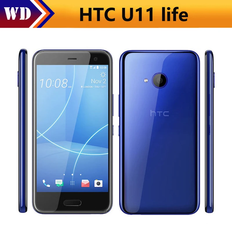 Original HTC U11 -life single sim 5.2 inch 3GB RAM 32GB ROM Qualcomm630 Octa Core 4G LTE Cell Phone Android7.1 fingerprint
Original HTC U11 -life single sim 5.2 inch 3GB RAM 32GB ROM Qualcomm630 Octa Core 4G LTE Cell Phone Android7.1 fingerprint