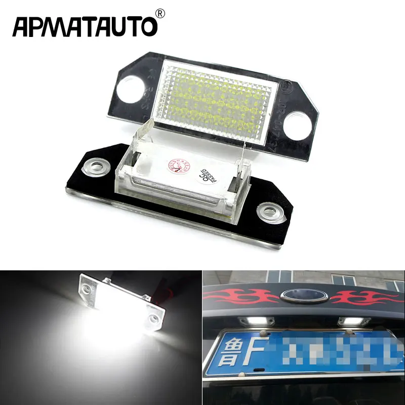 2pcs CANbus Error Free Car LED License Number Plate Light Lamp 3W White Light fit for Ford Focus 2 C-Max 12V Plug and play
2pcs CANbus Error Free Car LED License Number Plate Light Lamp 3W White Light fit for Ford Focus 2 C-Max 12V Plug and play