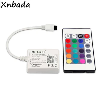 Milight MiBoxer YL2S Mini RGBW WIFI LED Controller With 24Keys Remote For RGB RGBW RGBWW Led Strip Light DC12V-24V
Milight MiBoxer YL2S Mini RGBW WIFI LED Controller With 24Keys Remote For RGB RGBW RGBWW Led Strip Light DC12V-24V