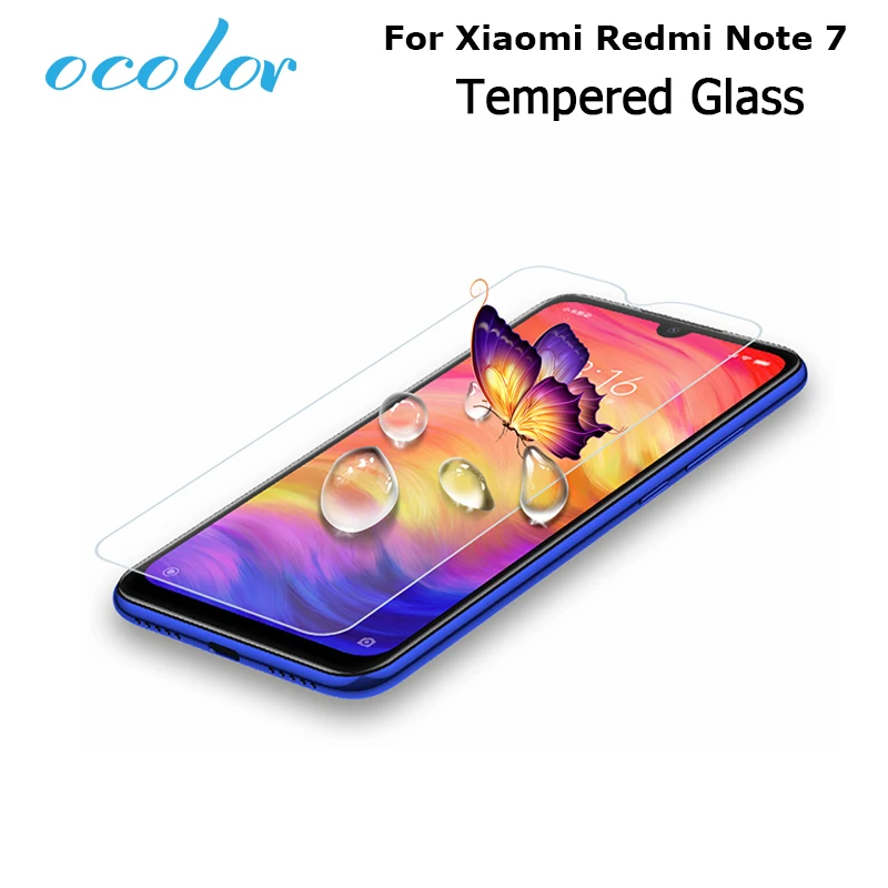 Ocolor для Xiaomi Redmi Note 7 стальная закаленная стеклянная пленка защитная сменная