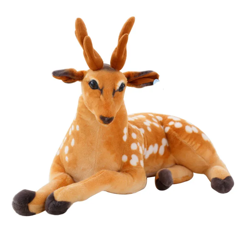 1 pc 30-50cm Simulation Deer Plush Toy Staffed Sika Deer Toy for Kids Baby Doll Children's Birthday Gift
1 pc 30-50cm Simulation Deer Plush Toy Staffed Sika Deer Toy for Kids Baby Doll Children's Birthday Gift