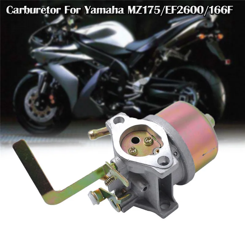 CARPRIE Carburetor Carb For Yamaha MZ175/MZ2600/166F Engine Motor Generator 9.2Nm/2400rpm Motorcycle Carburetor m20
CARPRIE Carburetor Carb For Yamaha MZ175/MZ2600/166F Engine Motor Generator 9.2Nm/2400rpm Motorcycle Carburetor m20