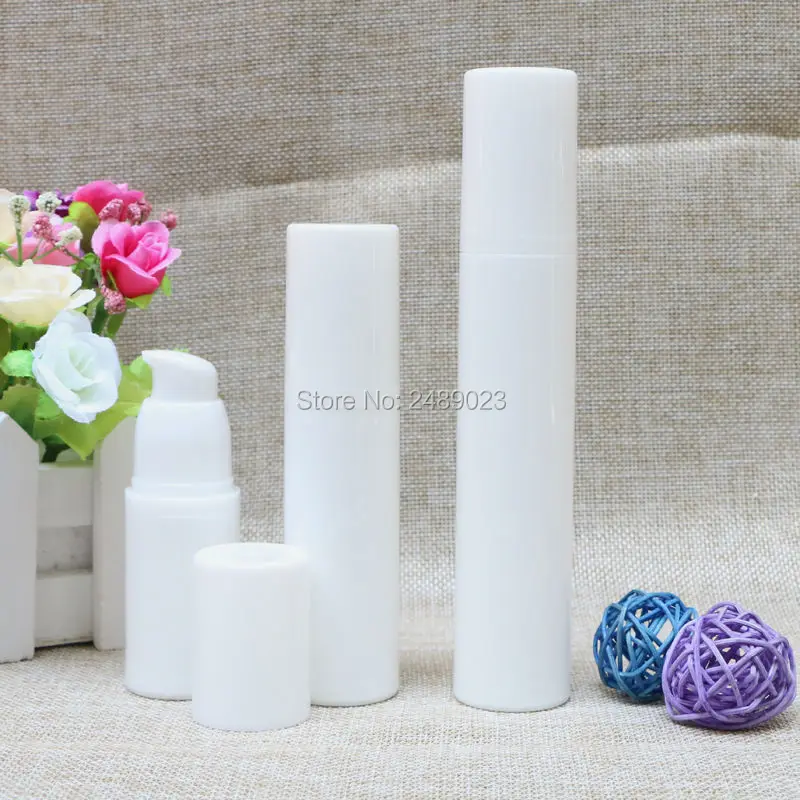 Wholesale 100pcs/lot Airless Bottle for Shampoo Shower Lotion Gel Sub-bottling Makeup Refillable Bottles Portable Travel
Wholesale 100pcs/lot Airless Bottle for Shampoo Shower Lotion Gel Sub-bottling Makeup Refillable Bottles Portable Travel