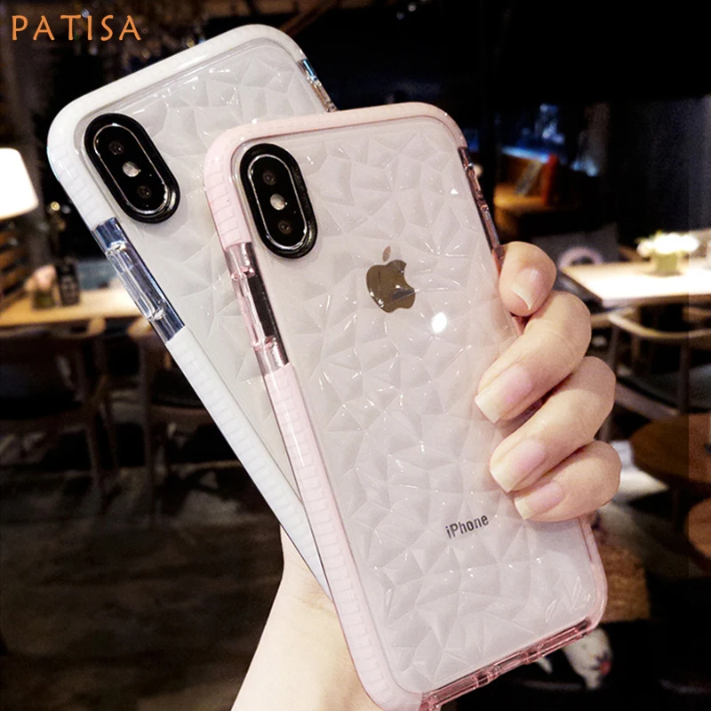 New Simple Diamond pattern Phone Case For iphone 7 Case For iphone 6 6S 7 8 Plus X XR XS Max Candy Color Anti knock Soft Cover
New Simple Diamond pattern Phone Case For iphone 7 Case For iphone 6 6S 7 8 Plus X XR XS Max Candy Color Anti knock Soft Cover