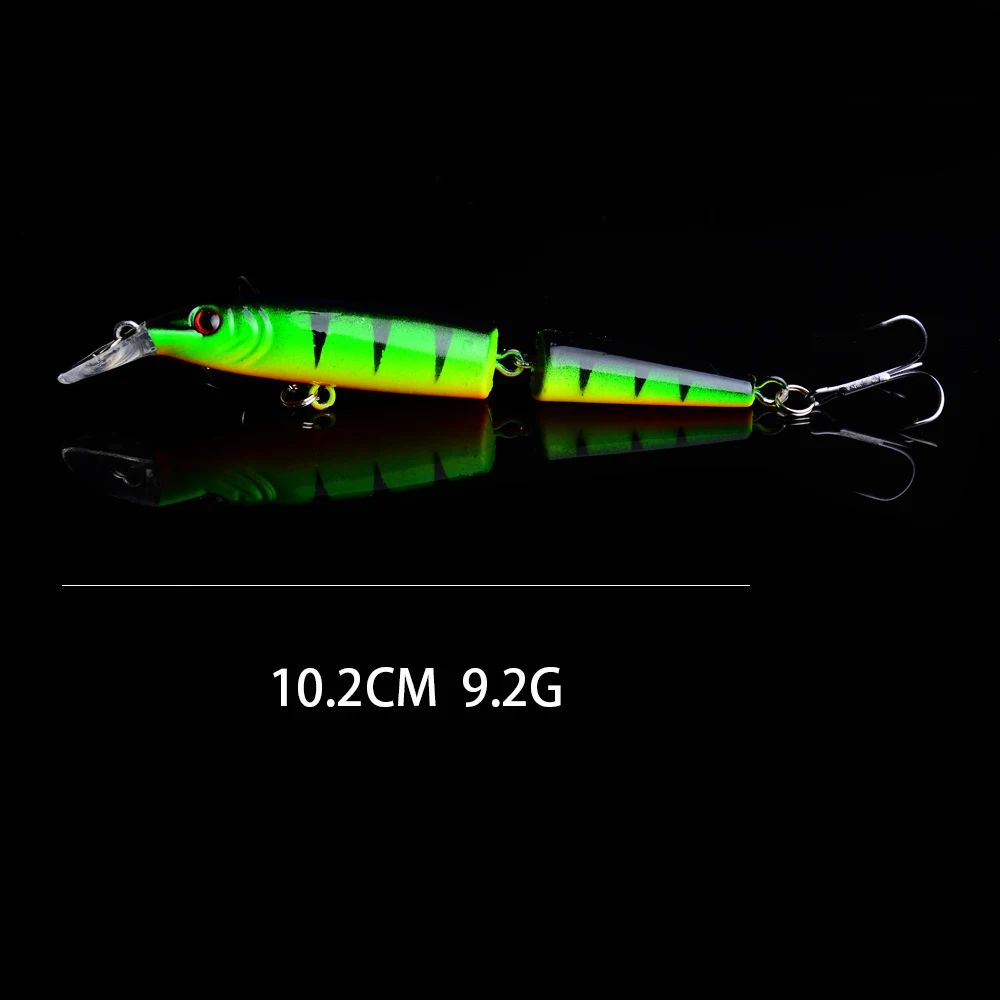 1Pcs Multi-section Minnow 9.2g Hard Bait Pesca Artificial 10cm Excellent Wobbler fish Fishing lures Crankbait Fishing Tackle
1Pcs Multi-section Minnow 9.2g Hard Bait Pesca Artificial 10cm Excellent Wobbler fish Fishing lures Crankbait Fishing Tackle