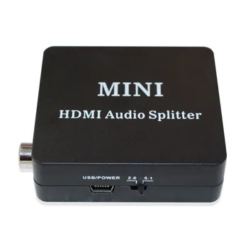 HDMI Converter Audio Splitter HDMI to HDMI SPDIF L/R Audio Video Extractor Converter with usb cable
HDMI Converter Audio Splitter HDMI to HDMI SPDIF L/R Audio Video Extractor Converter with usb cable