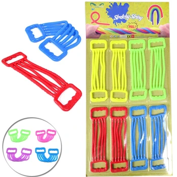 4 Pcs/lot Children's Venting Pull Noodles Decompression Toys Color Rubber Band Elastic Rope Rally Exercise Wrist Strength Toys
4 Pcs/lot Children's Venting Pull Noodles Decompression Toys Color Rubber Band Elastic Rope Rally Exercise Wrist Strength Toys