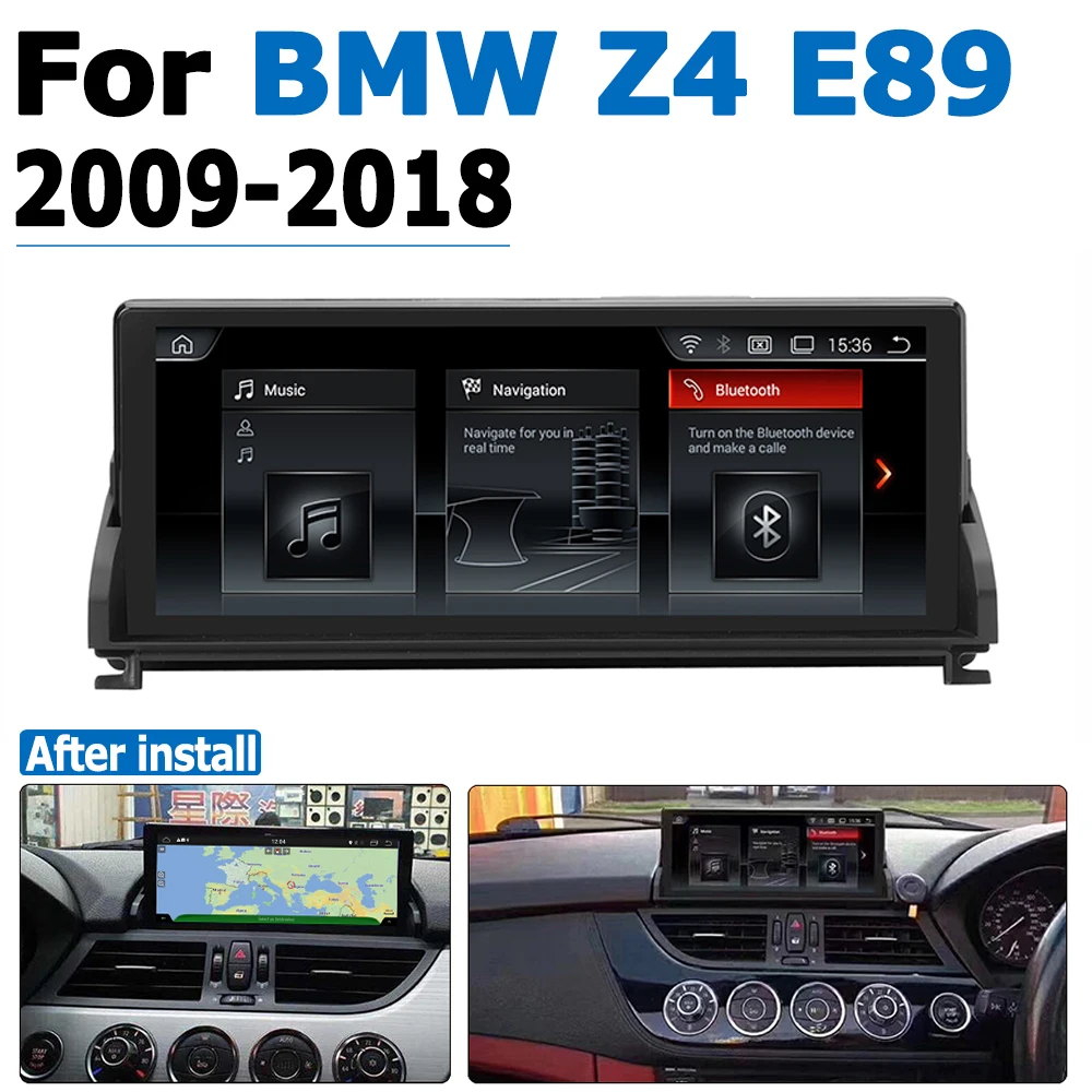Car Radio DVD Player For BMW Z4 E89 2009~2018 CIC Android 8.0 up Autoradio GPS Navigation HD Touch Screen
Car Radio DVD Player For BMW Z4 E89 2009~2018 CIC Android 8.0 up Autoradio GPS Navigation HD Touch Screen