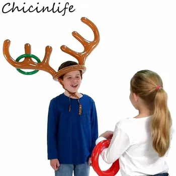 Chicinlife 1Set Inflatable Deer Ferrule Reindeer Antler Balloon Kid Ring Toss Games Toys Birthday Christmas Party Decor Supplies
Chicinlife 1Set Inflatable Deer Ferrule Reindeer Antler Balloon Kid Ring Toss Games Toys Birthday Christmas Party Decor Supplies