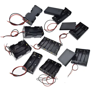 AA Size Power Battery Storage Case Box Holder Leads With 1 2 3 4 6 Slots Container Bag DIY Standard Batteries Charging Droship
AA Size Power Battery Storage Case Box Holder Leads With 1 2 3 4 6 Slots Container Bag DIY Standard Batteries Charging Droship