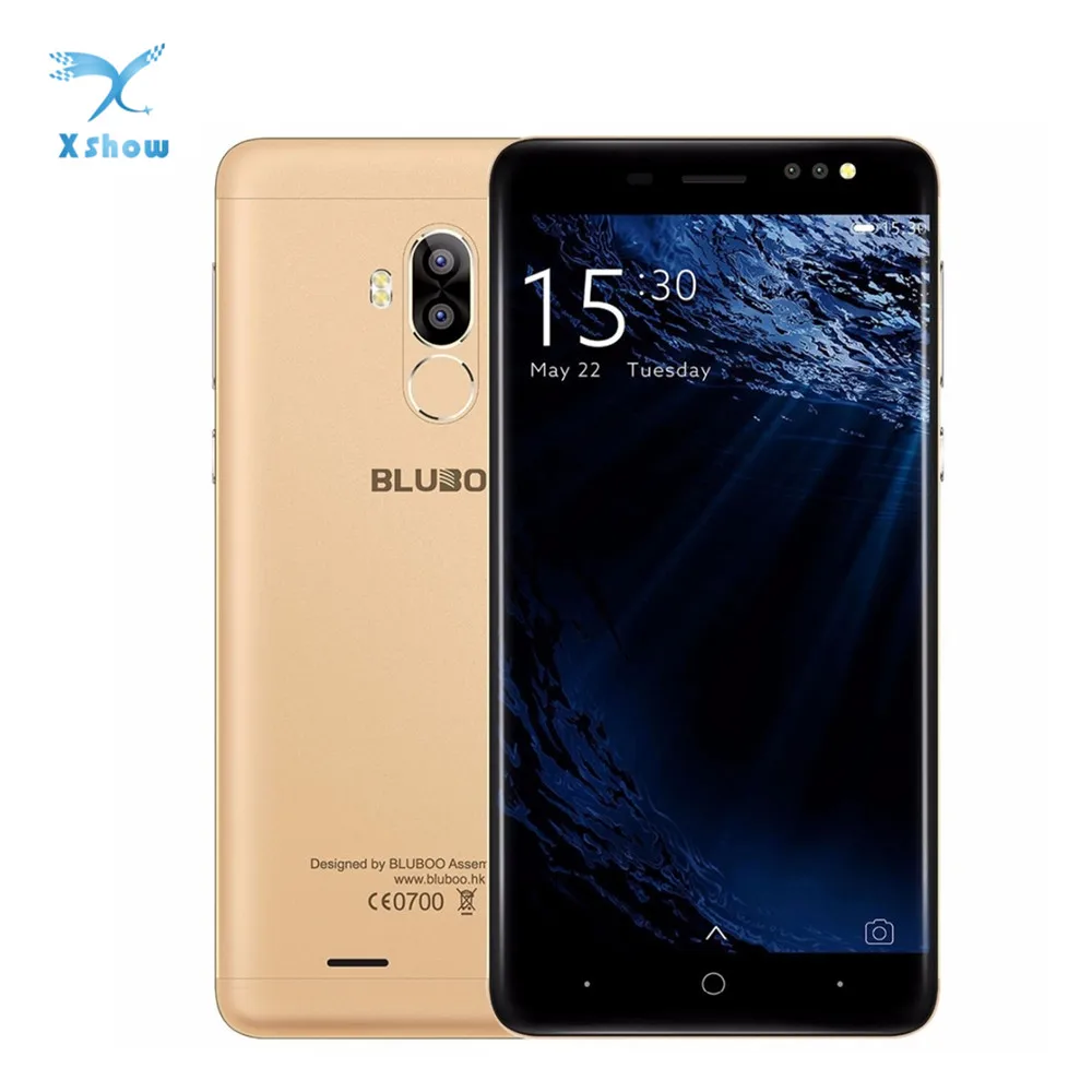 

BLUBOO D1 Mobile Phone 5.0 inch 8MP Dual Back Camera MTK6580 Quad Core 2G RAM 16G ROM Android 7.0 Nougat 2600mAh Smartphone