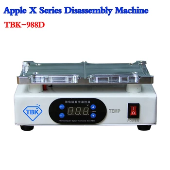 TBK-988D For iPhone X/XS/XS Max LCD Screen Frame Separator Machine Middle Frame Remover Heating Table
TBK-988D For iPhone X/XS/XS Max LCD Screen Frame Separator Machine Middle Frame Remover Heating Table