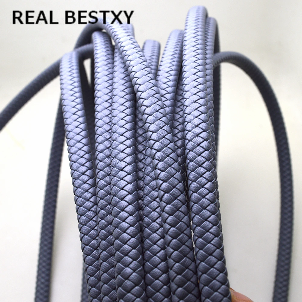REAL BESTXY 1m/lot 10mm*6mm grey color Braided Leather Flat Cord for Necklace Bracelet Making Rope For DIY Fashion Jewelry
REAL BESTXY 1m/lot 10mm*6mm grey color Braided Leather Flat Cord for Necklace Bracelet Making Rope For DIY Fashion Jewelry