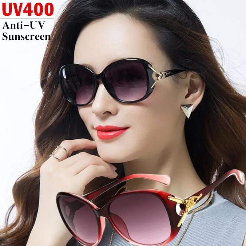 

Women Fashion Sunglasses Lady Colored Sun Goggles UV400 Anti-UV Sunscreen Square Frame Driving Polarized Glasses Gafas De Sol