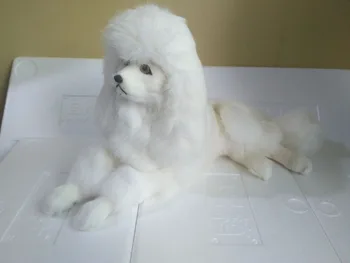 large 42x18x22cm lying poddle model white furry furs dog ,polyethylene&furs manual handicraft home decoration toy gift a2218
large 42x18x22cm lying poddle model white furry furs dog ,polyethylene&furs manual handicraft home decoration toy gift a2218