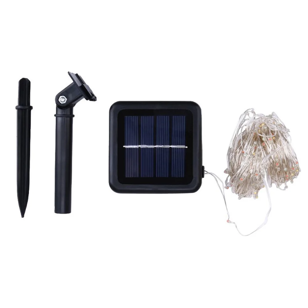 LED Outdoor Solar Po Silver Wire Waterproof String Light Holiday Lighting For Fairy Christmas Tree Wedding Party Decoration
LED Outdoor Solar Po Silver Wire Waterproof String Light Holiday Lighting For Fairy Christmas Tree Wedding Party Decoration