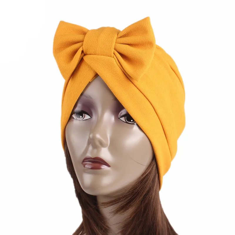 Muslim Solid Bonnet Women Cotton Bowknot Stretch Hijab Turban Hat Scarf Headwear Cap Head Wrap Chemo Beanies Hair Accessories 
Muslim Solid Bonnet Women Cotton Bowknot Stretch Hijab Turban Hat Scarf Headwear Cap Head Wrap Chemo Beanies Hair Accessories