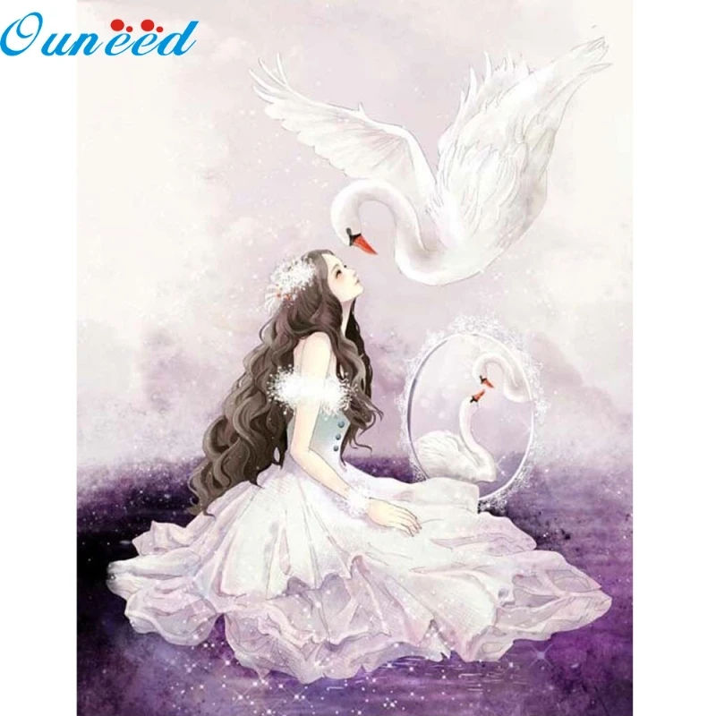 Ouneed Happy Home DIY 5D Diamond Painting Swan Girl Embroidery Cross Crafts Stitch Home Decor 1 Piece
Ouneed Happy Home DIY 5D Diamond Painting Swan Girl Embroidery Cross Crafts Stitch Home Decor 1 Piece