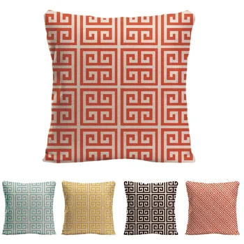 Geometry Pattern Cushion Cover Decorative Pillow For Sofa Car Covers Red Lattice Pillow Case Cotton Linen Home Decor Pillowcase
Geometry Pattern Cushion Cover Decorative Pillow For Sofa Car Covers Red Lattice Pillow Case Cotton Linen Home Decor Pillowcase
