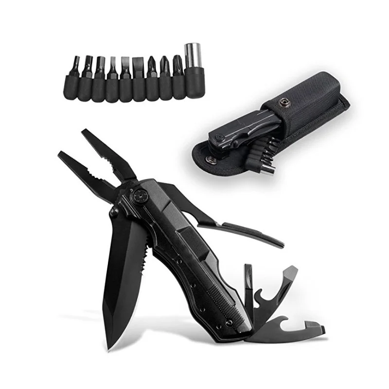 HS Tools Multitool Pocket Knife Multipurpose Pliers Folding Knife Screwdriver Bit Set Kit Outdoor Camping Survival Gear
HS Tools Multitool Pocket Knife Multipurpose Pliers Folding Knife Screwdriver Bit Set Kit Outdoor Camping Survival Gear