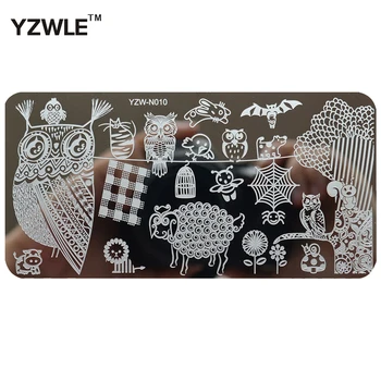 YZWLE 6cmx12cm Series Stainless Steel DIY Stamping Nail Art Image Plates Template For Manicure Salon #YZW-N010
YZWLE 6cmx12cm Series Stainless Steel DIY Stamping Nail Art Image Plates Template For Manicure Salon #YZW-N010