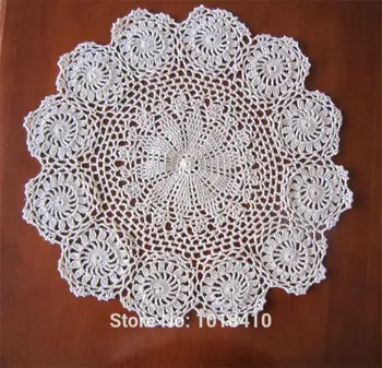 set of 2pcs 55cm(21.65") Vintage Handmade Crochet Water Lily Pattern Placemat Round Placemat Cloth Doily
set of 2pcs 55cm(21.65") Vintage Handmade Crochet Water Lily Pattern Placemat Round Placemat Cloth Doily
