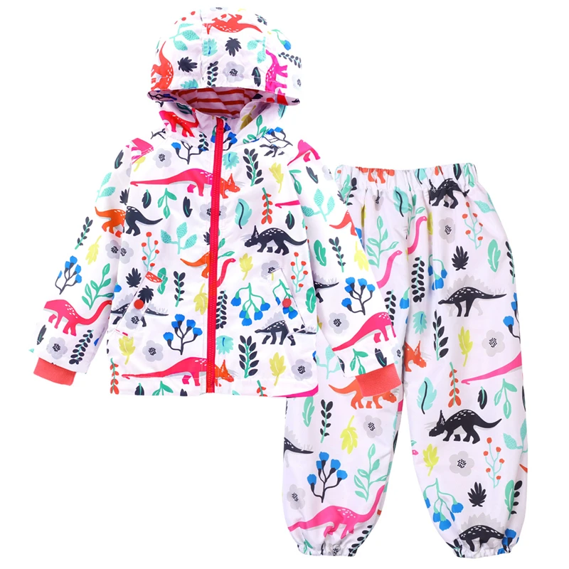 Kocotree Spring Autumn Waterproof Boys Sets Toddler Girls Jacket+Pants 2-6 Years Old Children Clothing Set Hooded Baby Raincoat
Kocotree Spring Autumn Waterproof Boys Sets Toddler Girls Jacket+Pants 2-6 Years Old Children Clothing Set Hooded Baby Raincoat