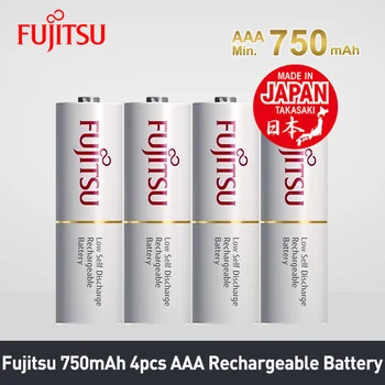 Fujitsu 100% Original Production in 2018 AAA 750mAh Rechargeable Battery Made in Japan 1.2V Ni-MH Batteries Reuse 2100 Times
Fujitsu 100% Original Production in 2018 AAA 750mAh Rechargeable Battery Made in Japan 1.2V Ni-MH Batteries Reuse 2100 Times