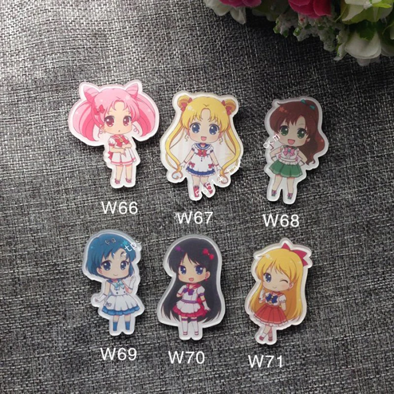 6pcs/set Anime Sailor Moon Chibiusa Kino Makoto Badge Brooch Anime Badge Backpack Acrylic
6pcs/set Anime Sailor Moon Chibiusa Kino Makoto Badge Brooch Anime Badge Backpack Acrylic