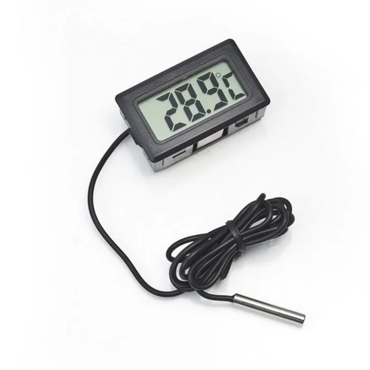Professior Digital LCD Thermometer Bathroom 1M Probe Black Fridge Temperature Sensor Freezer Portable Thermometers
Professior Digital LCD Thermometer Bathroom 1M Probe Black Fridge Temperature Sensor Freezer Portable Thermometers