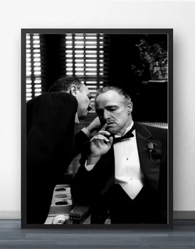 The God Father Godfather Classic Movie Posters and Prints Silk Prints Art Poster Paintings For Living Room No Frame
The God Father Godfather Classic Movie Posters and Prints Silk Prints Art Poster Paintings For Living Room No Frame