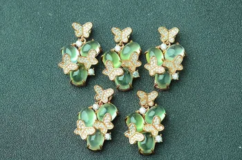 natural green prehnite Pendant natural gemstone pendant necklace S925 silver personalityButterfly flowers Women fine jewelery
natural green prehnite Pendant natural gemstone pendant necklace S925 silver personalityButterfly flowers Women fine jewelery
