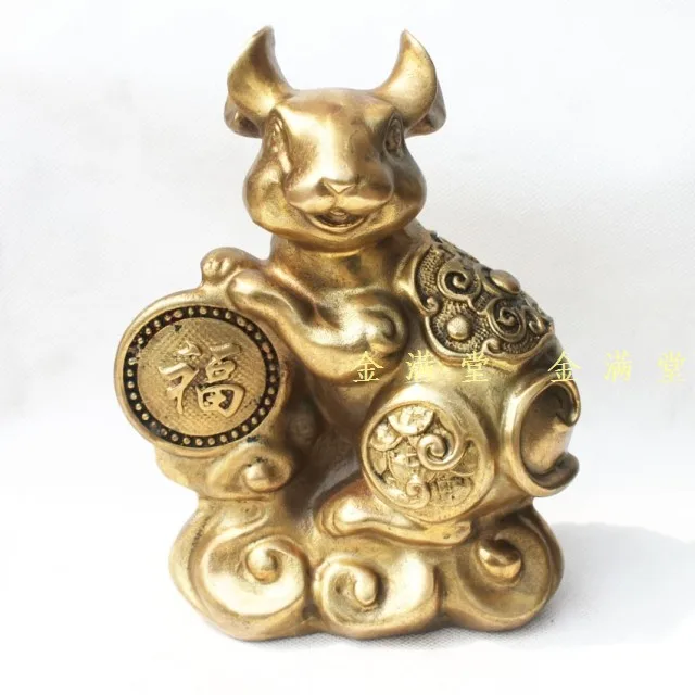Factory Copper Feng Shui crafts Bronze copper home decoration crafts decoration copper mouse zodiac rat
Factory Copper Feng Shui crafts Bronze copper home decoration crafts decoration copper mouse zodiac rat