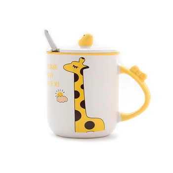 Stereoscopic Animal ceramic Mug with lid spoon,Milk Cup tea set Milk Breakfast Cup Drinkware Office school mugs Coffee Mug
Stereoscopic Animal ceramic Mug with lid spoon,Milk Cup tea set Milk Breakfast Cup Drinkware Office school mugs Coffee Mug
