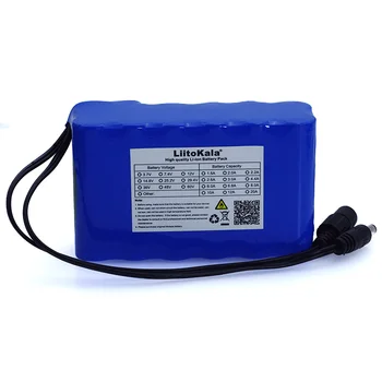 Liitokala 12v 10Ah 18650 li-ion battery 10000 mah with BMS DC Circuit Protection Plate 5.5 * 2.1mm high power backup capacity
Liitokala 12v 10Ah 18650 li-ion battery 10000 mah with BMS DC Circuit Protection Plate 5.5 * 2.1mm high power backup capacity