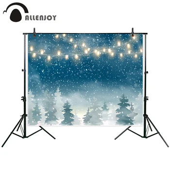 Allenjoy photographic background Frozen snow winter landscape with dreamy shining stars new backdrop photocall professional
Allenjoy photographic background Frozen snow winter landscape with dreamy shining stars new backdrop photocall professional