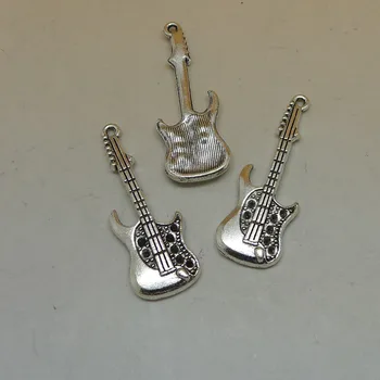 NCRHGL Fashion Art Guitar Pendants Charms For Making Bracelet Earrings Clothes Jewelry Diy Craft Findings Gift 20pcs/lot 36x14mm
NCRHGL Fashion Art Guitar Pendants Charms For Making Bracelet Earrings Clothes Jewelry Diy Craft Findings Gift 20pcs/lot 36x14mm